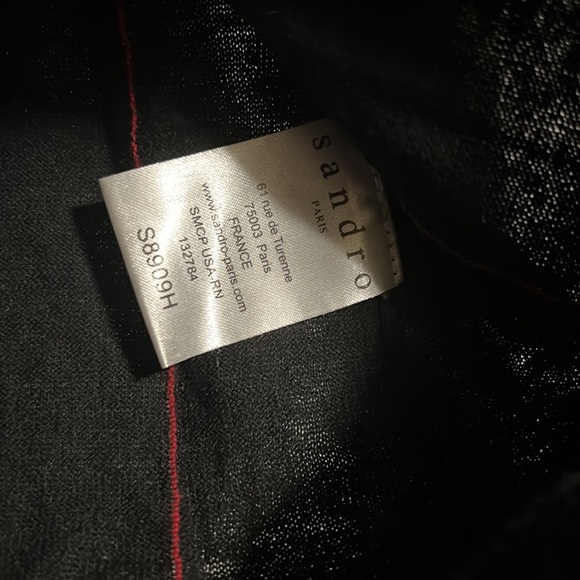 Sandro Wonder Striped Cashmere Sweater - Picture 5 of 6